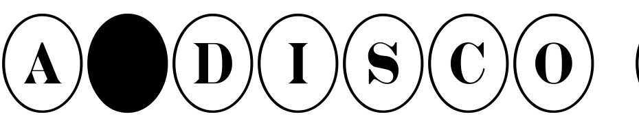 A_Disco Serif Nr Font Download Free