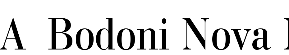 A_Bodoni Nova Nr Font Download Free