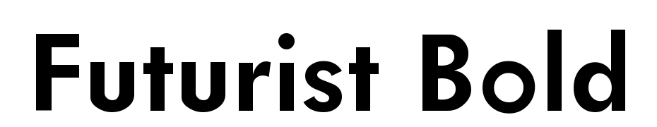 Futurist Bold Font Download Free