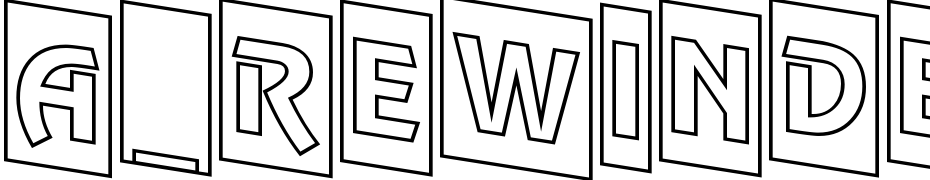 A_Rewinder Titul Cm Otl Dn Font Download Free