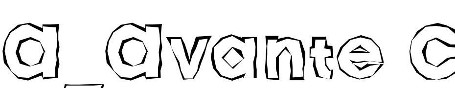 A_Avante Cps LCBrk Hll Font Download Free