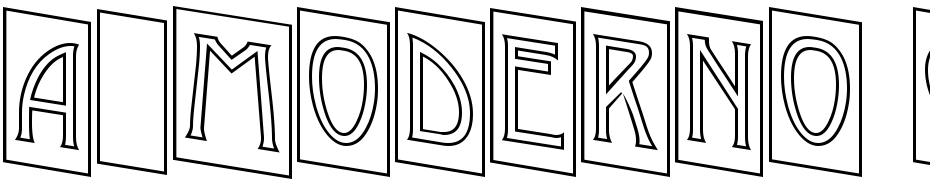 A_Moderno Cm Otl Dn Font Download Free