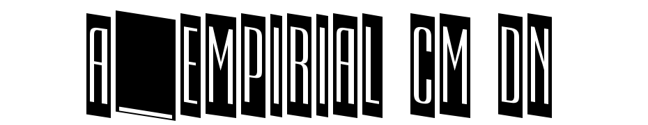 A_Empirial Cm Dn Font Download Free