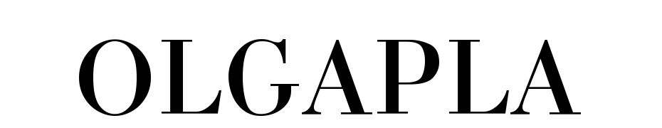 Olga Plain:001.001 Font Download Free