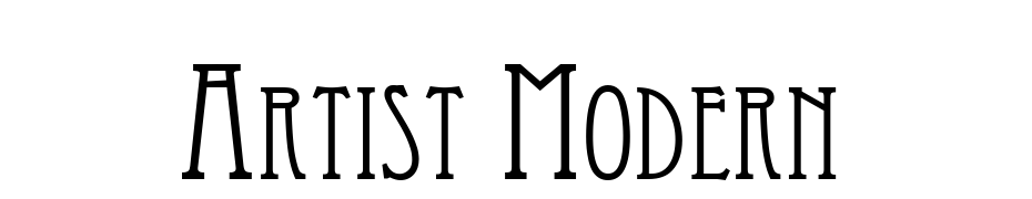 Artist Modern Font Download Free