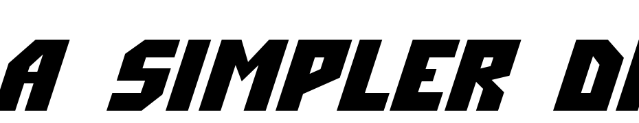 A_Simpler Dnm Font Download Free