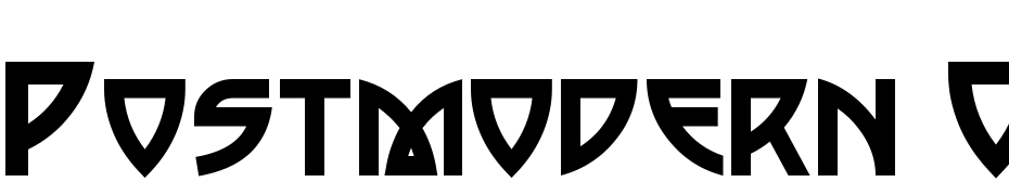 Postmodern One Font Download Free