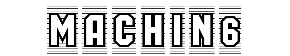 A_Machina Orto Cm Ln Scarica Caratteri Gratis