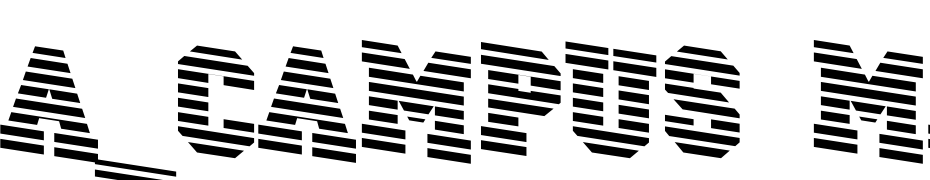 A_Campus Marine Dn Font Download Free