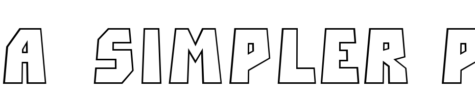 A_Simpler Prsp Otl Font Download Free