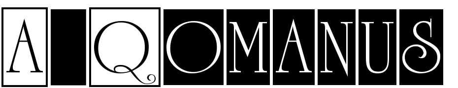 A_Romanus Ttl Cm D1Cb Font Download Free