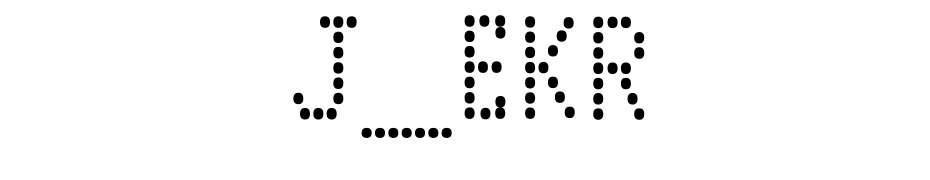 J_EKR Font Download Free