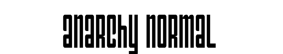 Anarchy Normal Font Download Free