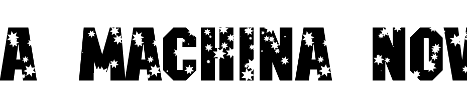 A_Machina Nova Star D Bold cкачати шрифт безкоштовно