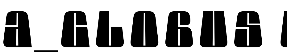 A_Globus Ln Bk Font Download Free