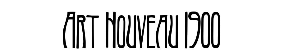 Art Nouveau 1900 Font Download Free