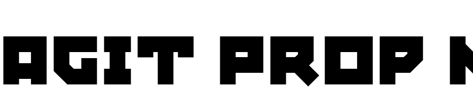 Agit Prop Medium Font Download Free