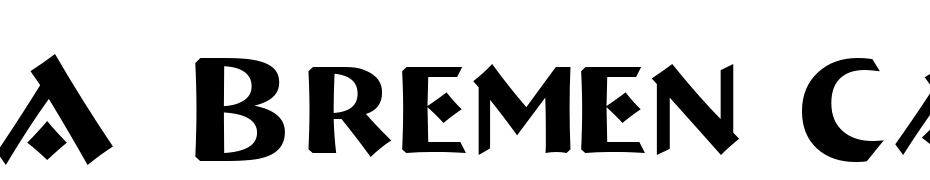 A_Bremen Caps Font Download Free