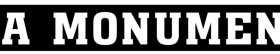A_Monumento Titul Sl Font Download Free
