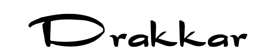 Drakkar Font Download Free
