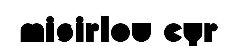 Misirlou Cyr Font Download Free