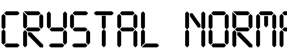 Crystal Normal Font Download Free