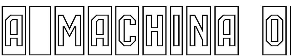 A_Machina Orto Cm Otl Font Download Free