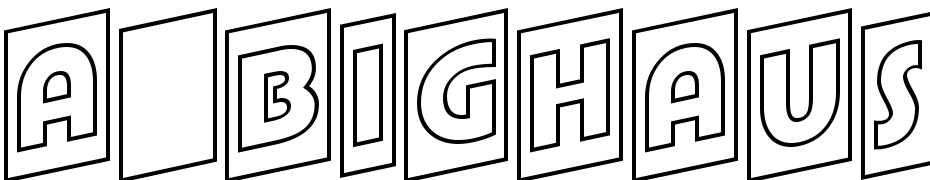 A_Bighaus Titul Cm Up Otl Font Download Free