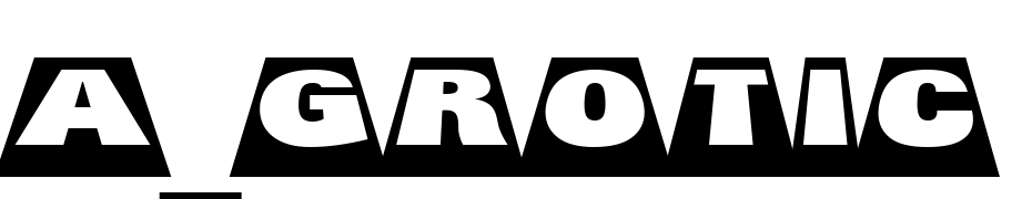 A_Grotic Titul Cm Sw Hv Font Download Free