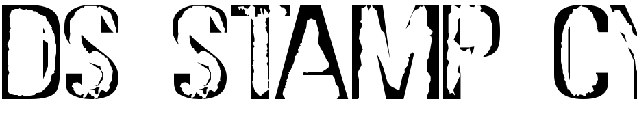 DS Stamp Cyr Font Download Free
