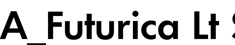 A_Futurica Lt Semi Bold Font Download Free