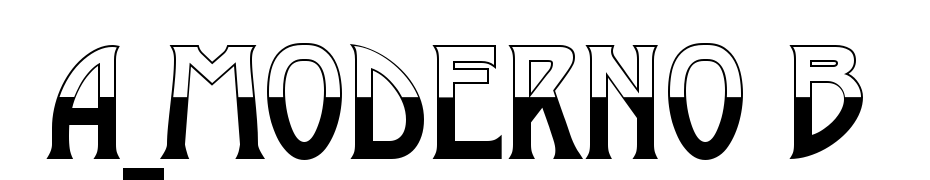 A_Moderno B&W cкачати шрифт безкоштовно