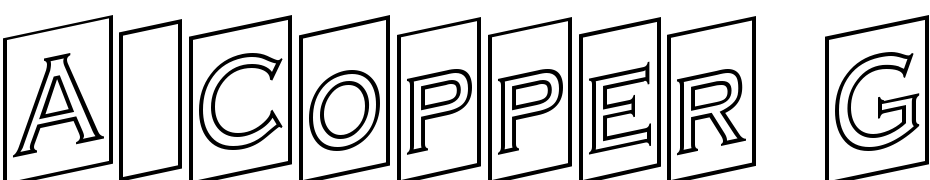 A_Copper Goth Cm Up Otl Font Download Free
