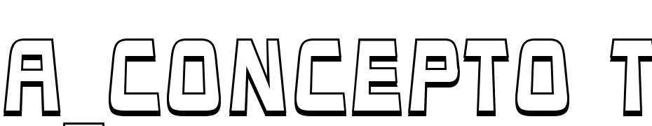 A_Concepto Titul Ld Bk Sh Font Download Free