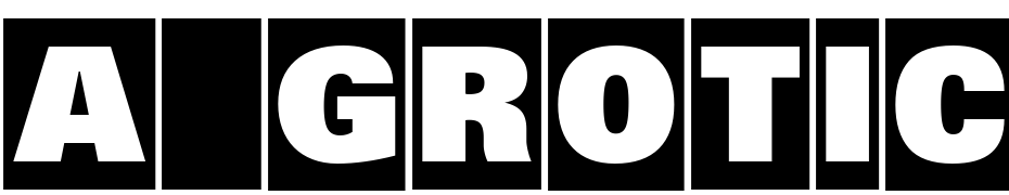 A_Grotic Titul Hv Cm Font Download Free