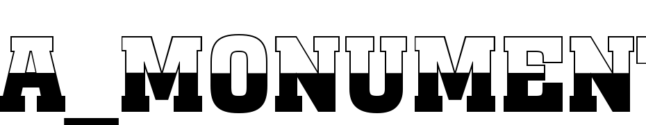 A_Monumento Titul B&W Bold Font Download Free