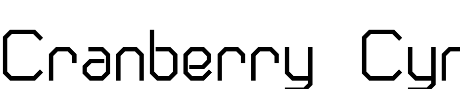 Cranberry Cyr Font Download Free