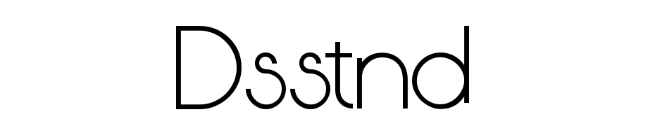 DS Standart Cyr Font Download Free