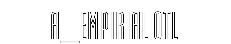 A_Empirial Otl Font Download Free