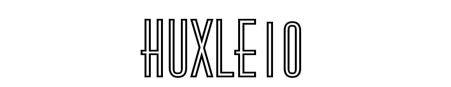 A_Huxley Otl Font Download Free