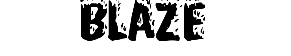 Blaze Fuente Descargar Gratis