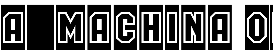 A_Machina Orto Cm Gr Font Download Free
