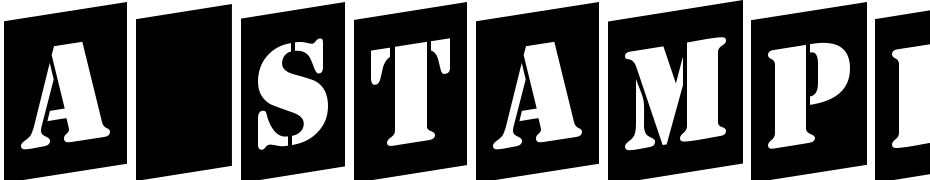 A_Stamper Cm Up Font Download Free