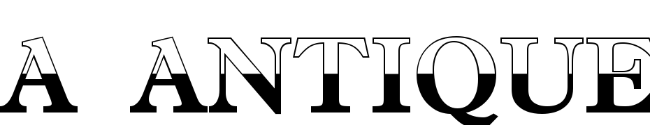 A_Antique Trady Ttl B&W Scarica Caratteri Gratis