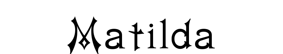 Matilda Font Download Free