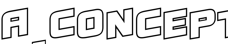 A_Concepto Titul Sp Up Otl Font Download Free