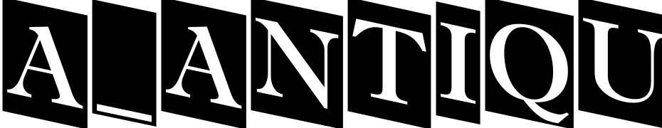 A_Antique Ttl Trd Cm Dn Font Download Free