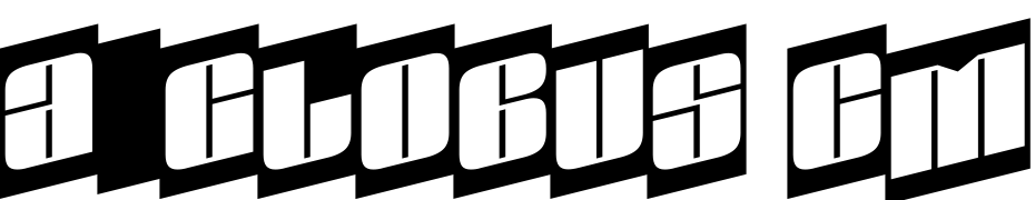 A_Globus Cm Sp Up Font Download Free