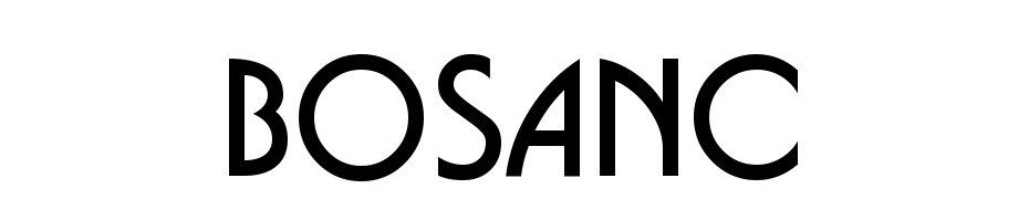 A_Bosa Nova Cps Font Download Free