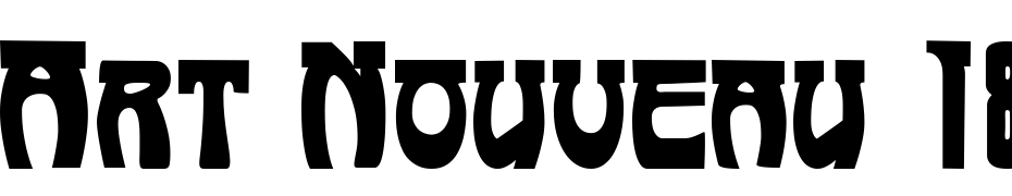 Art Nouveau 1895 Font Download Free